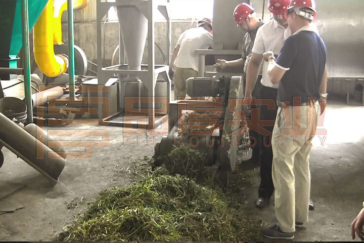 內(nèi)蒙古牧草烘干機(jī)生產(chǎn)線案例	